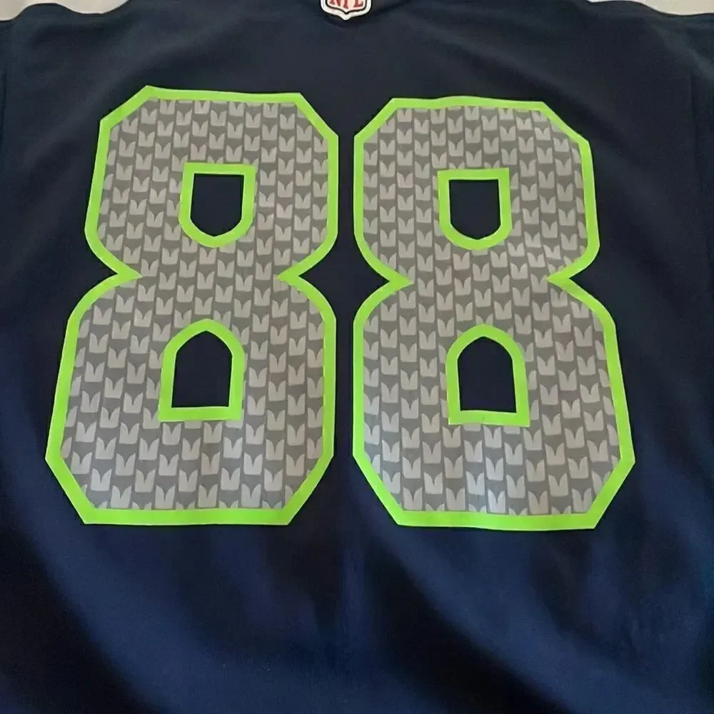 Nike Boys Seattle Seahawks Jimmy Graham Navy Football Jersey